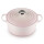 Le Creuset Br&auml;ter rund Signature 20cm Shell Pink