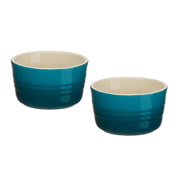 Le Creuset F&ouml;rmchen 2er-Set Deep Teal