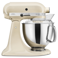 KitchenAid Artisan 5KSM175PSEAC K&uuml;chenmaschine 4,8L in Creme mit Zubeh&ouml;r