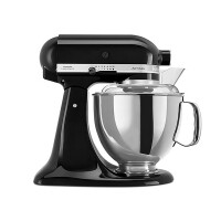 KitchenAid Artisan 5KSM175PSEOB K&uuml;chenmaschine 4,8L in Onyx Schwarz mit Zubeh&ouml;r