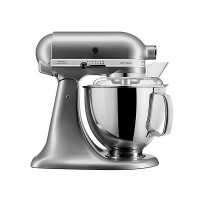 KitchenAid Artisan 5KSM175PSECU K&uuml;chenmaschine 4,8L in Kontur Silber mit Zubeh&ouml;r