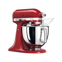 KitchenAid Artisan 5KSM175PSEER K&uuml;chenmaschine 4,8L in Empire Rot mit Zubeh&ouml;r