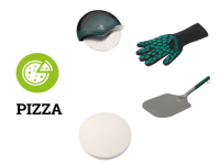 Big Green Egg The Pizza Paket XL: Grillhandschuh/Alu...