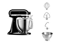 KitchenAid 5KSM185PSEOB Küchenmaschine 4,8L in Onyx...