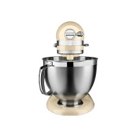 KitchenAid 5KSM185PSEAC K&uuml;chenmaschine 4,8L in Cr&egrave;me &ndash; Mit Zubeh&ouml;r &amp; Profiqualit&auml;t