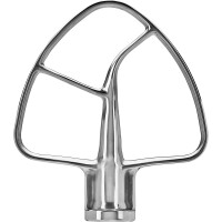 KitchenAid 5KSM5THFBSS Flachrührer, Edelstahl...