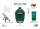 Big Green Egg Large EGG Starter Paket (6-teilig) Kamado Holzkohlegrill