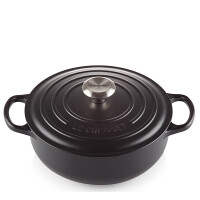 Le Creuset Sauteuse Signature 24 cm Schwarz