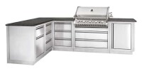 Napoleon BIPRO665RBPSS-3-DE Prestige PRO 665, Edelstahl, Einbau  incl. Rotisserie-Set