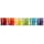 Le Creuset Becher 350 ml 6er-Set Regenbogen