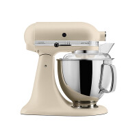 KitchenAid Artisan 5KSM175PSEFL K&uuml;chenmaschine 4,8L in Fresh Linen mit Zubeh&ouml;r