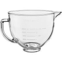 Kitchenaid 5KSM5GB Klar-Glasschüssel  4,8 L...