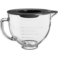 Kitchenaid 5KSM5GB Klar-Glasschüssel  4,8 L...