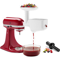 Kitchenaid 5KSMFVSFGA Zubeh&ouml;r f&uuml;r alle K&uuml;chenmaschinen Farbe 2-tlg Zubeh&ouml;r-Set (5KSMFGA+5KSMFVSP) - Produktabbildung zur genauen Darstellung des Artikels.