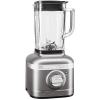 Kitchenaid K400 Standmixer Artisan 5KSB4026EMS Farbe Medaillon silber - Produktabbildung zur genauen Darstellung des Artikels.