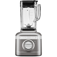 Kitchenaid K400 Standmixer Artisan 5KSB4026EMS Farbe Medaillon silber - Produktabbildung zur genauen Darstellung des Artikels.