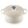 Le Creuset Br&auml;ter Signature rund 20 cm Meringue