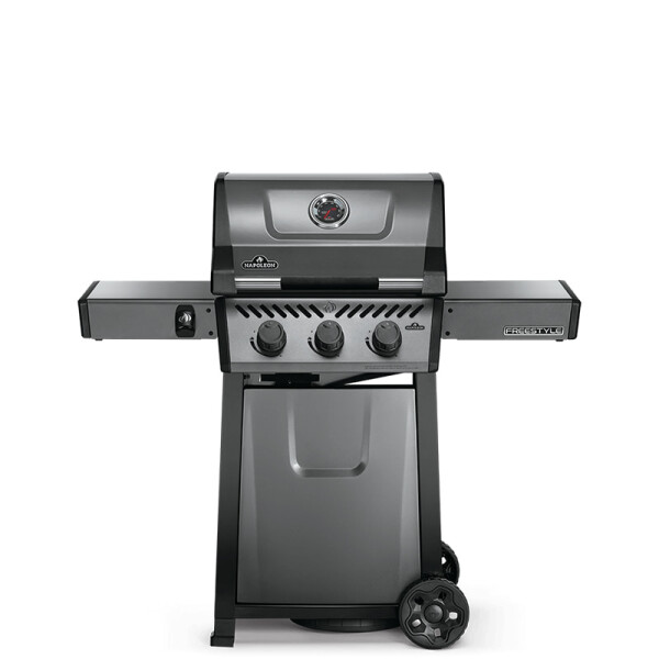 Napoleon F365PGT-DE Freestyle 365 Gasgrill, 3 Hauptbrenner, Graphit