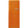 SMEG FAB28LOR5 Retro Design Standk&uuml;hlschrank mit Gefrierfach Linksanschlag Orange