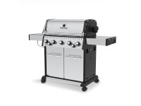 Broil King Baron S590 IR Edelstahl Gasgrill incl. Rotisserie-Set und Infrarot-Seitenbrenner