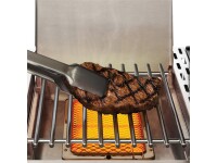 Broil King Baron S490 IR Edelstahl Gasgrill   mit Infrarot-Seitenbrenner