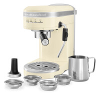 Kitchenaid 5KES6503EAC Halbautomatische Espressomaschine Artisan Farbe Cr&egrave;me