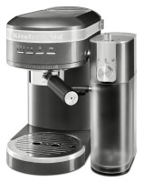 Kitchenaid 5KES6503EMS Halbautomatische Espressomaschine Artisan Farbe Medaillon Silber