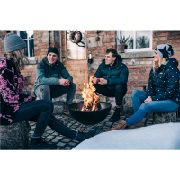 H&ouml;fats BOWL Feuerschale mit Drahtfuss