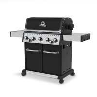 Broil King Baron 590 Black Gasgrill mit Rotisserie-Set