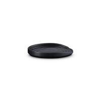 le Creuset Löffelablage oval 16 cm Schwarz matt