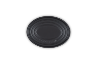 le Creuset L&ouml;ffelablage oval 16 cm Schwarz matt