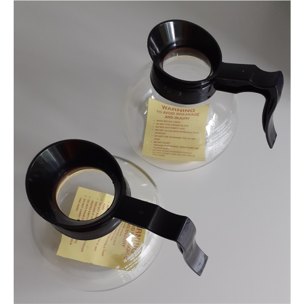 Bartscher 2x Glaskanne f&uuml;r Kaffeemaschinen 190062