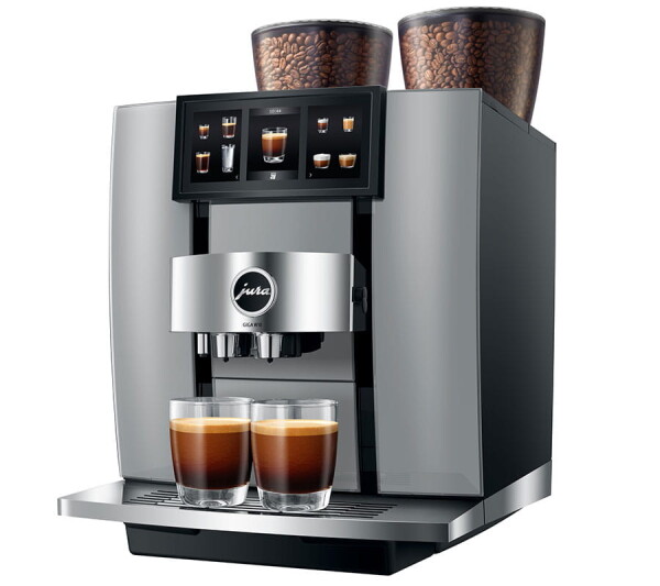 JURA GIGA W10 gewerblicher Kaffeevollautomat 15549 Farbe : Diamond silver