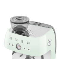 SMEG EGF03PGEU Kompakte Siebtr&auml;germaschine mit integrierter Kaffeem&uuml;hle, Farbe: Pastellgr&uuml;n