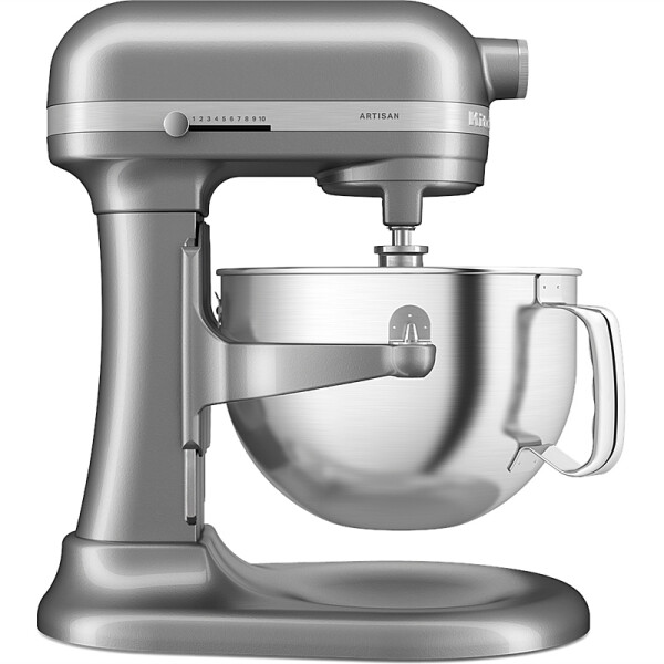 KitchenAid 5KSM60SPXECU K&uuml;chenmaschine 5,6 L ARTISAN mit Sch&uuml;sselheber Farbe Kontur-SIlber - Produktabbildung zur genauen Darstellung des Artikels.