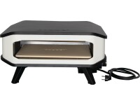 Cozze 17&quot; Pizzaofen mit Pizzastein elektrisch 2200 Watt inklusive Hitzeschild, IPX 4