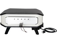 Cozze 17&quot; Pizzaofen mit Pizzastein elektrisch 2200 Watt inklusive Hitzeschild, IPX 4