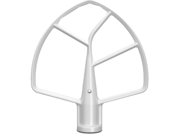 KitchenAid 5KSMBLWF Flachr&uuml;hrer, wei&szlig; beschichtet f&uuml;r Bowl Lift 5,2 L, 5,6 L, 6,6 L