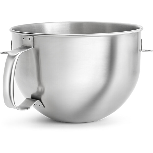 KitchenAid 5KSMB60 Edelstahlsch&uuml;ssel 5,6 L geb&uuml;rstet mit Griff,Bowl Lift 5,2 L, 5,6 L, 6,6 L - Produktabbildung zur genauen Darstellung des Artikels.