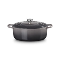 Le Creuset Bräter Signature oval 29 cm Flint