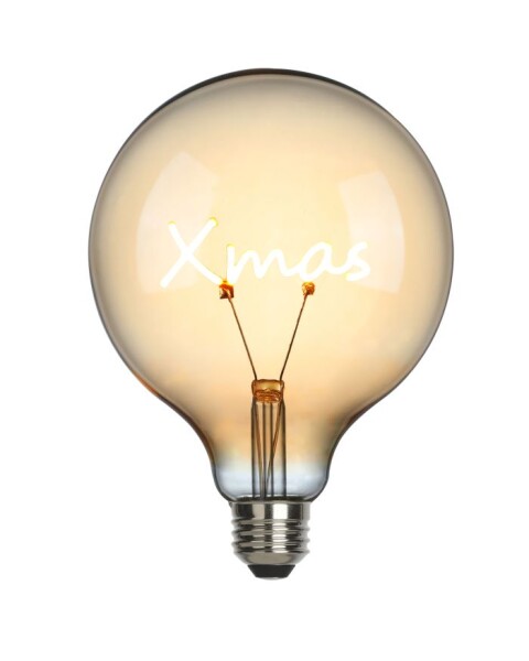 Sompex-Lighting LM LED FILAMENT 12,5CM XMAS AMBER E27 2000K 1,5W 60LM