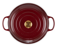 Le Creuset Bräter Signature rund 20 cm Garnet