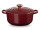 Le Creuset Br&auml;ter Signature rund 20 cm Garnet