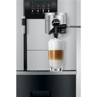 JURA GIGA X3c Kaffeevollautomat 15571 Farbe: Aluminium Professional Linie Festwasseranschluss
