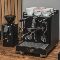 La Pavoni Semi-Professionelle Espressomaschine New Cellini Evolution Schwarz LPSCVB01EU