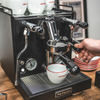 La Pavoni Semi-Professionelle Espressomaschine New Cellini Evolution Schwarz LPSCVB01EU