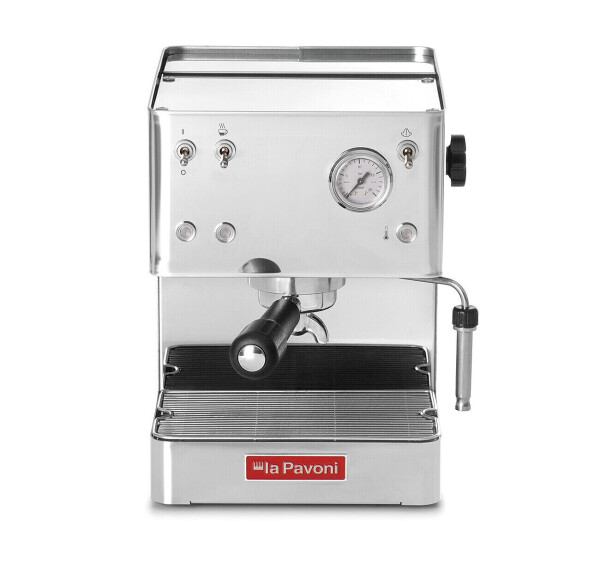 La Pavoni Kompakte Siebtr&auml;germaschine CASA BAR STEEL LPMCBS01EU