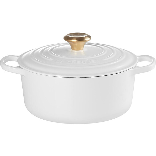 Le Creuset Br&auml;ter Signature rund 24 cm White