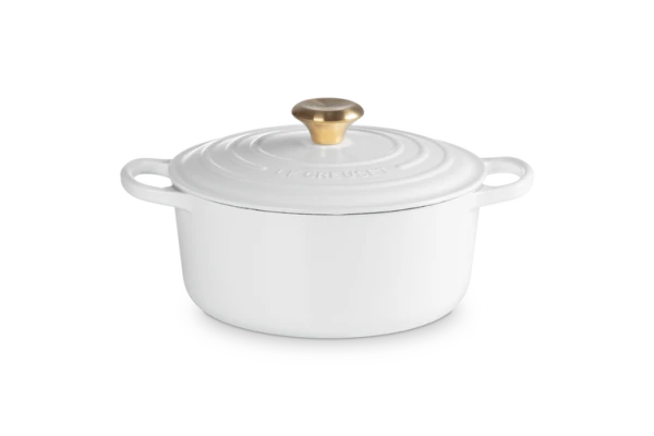 Le Creuset Br&auml;ter Signature rund 24 cm White