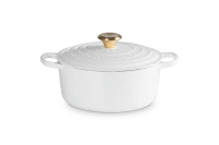 Le Creuset Bräter Signature rund 24 cm White